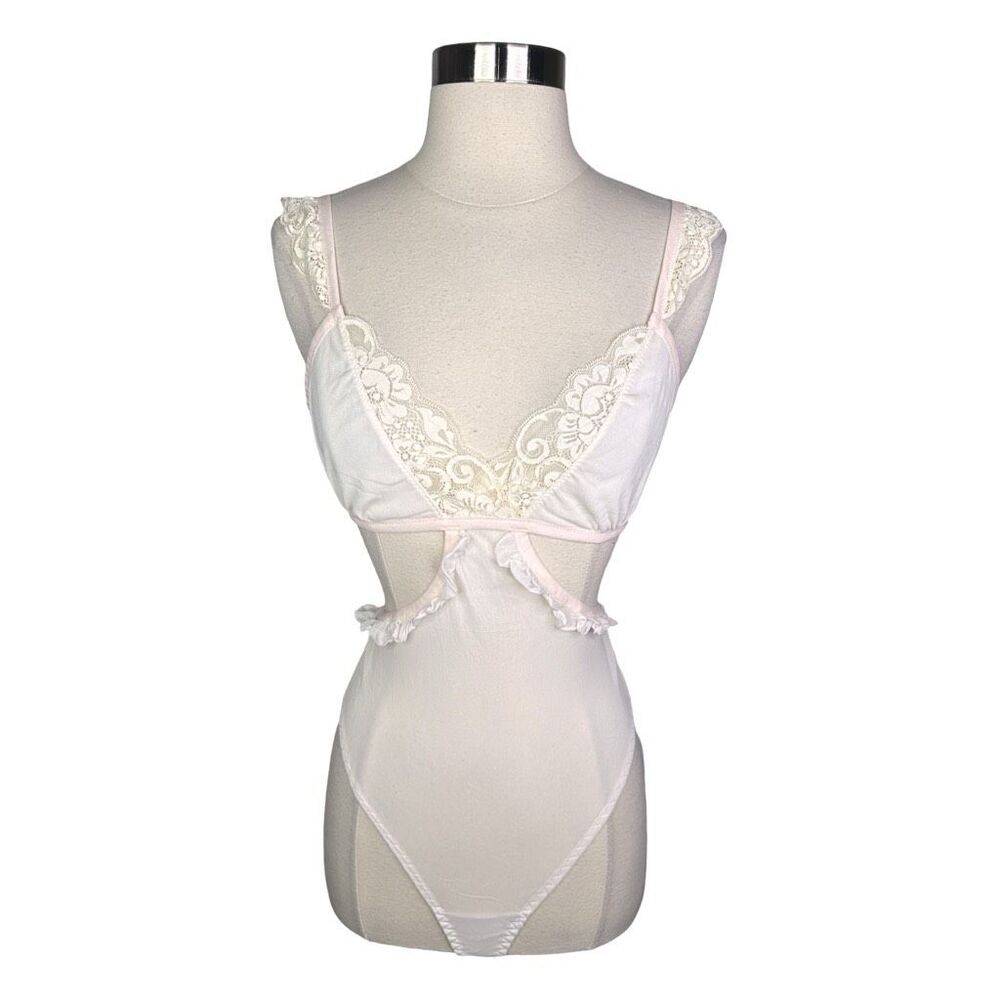 We Are HAH x Free People Key To Ur Heart Bodysuit - Size Medium - La Crème